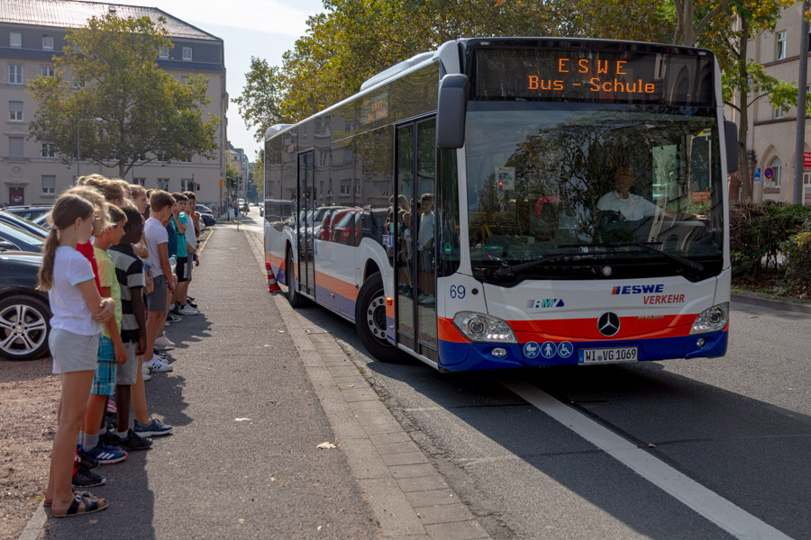 Read more about the article Das ESWE-Busverkehrstraining