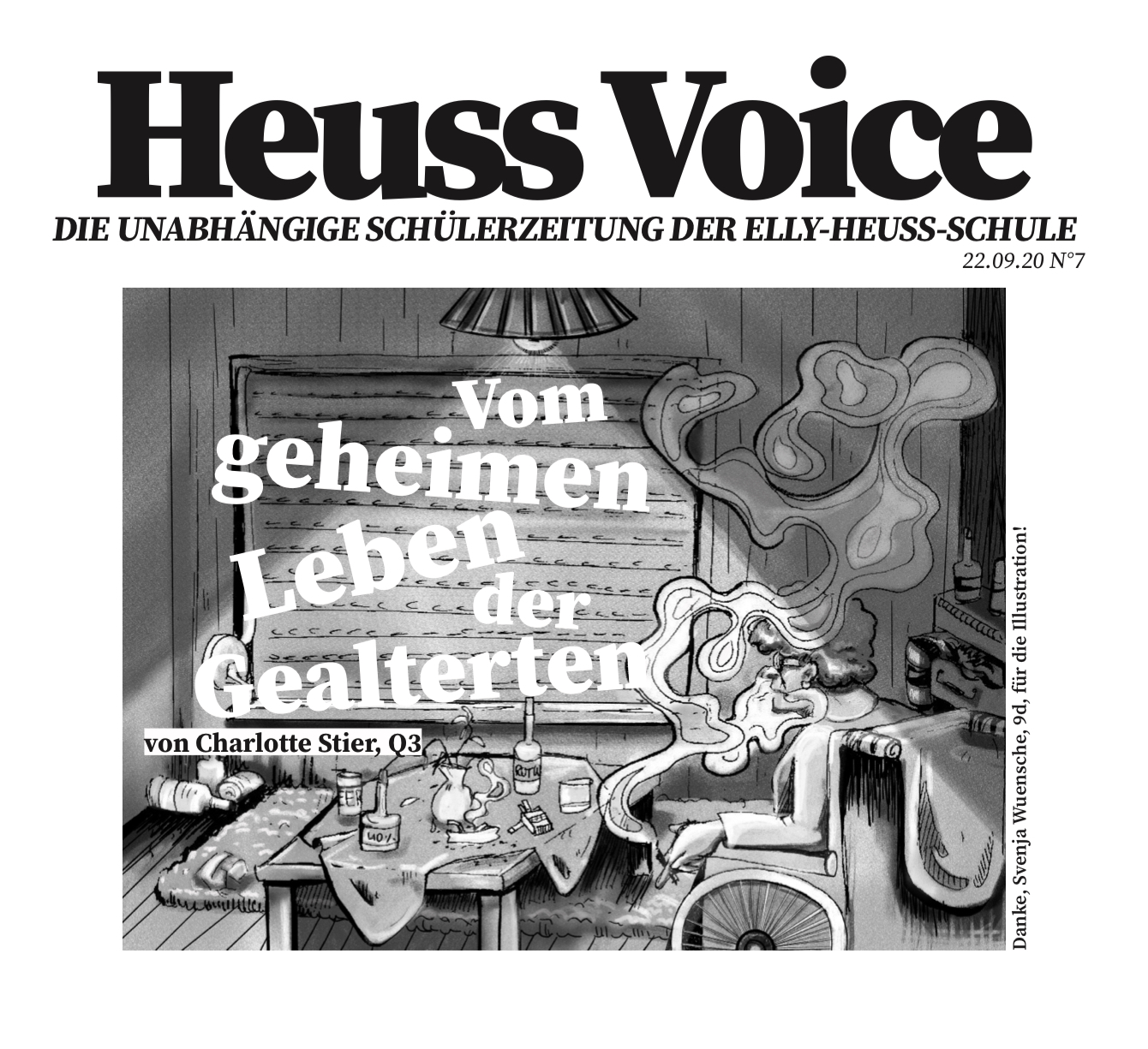 Read more about the article September-Ausgabe der Heuss Voice Schülerzeitung